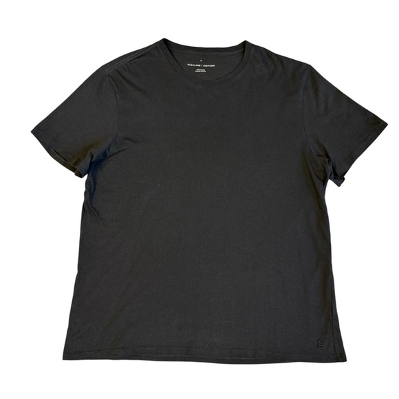 Everlane The Premium-Weight Crew Uniform Tshirt Black Size XL #1715 - Picture 4 of 8